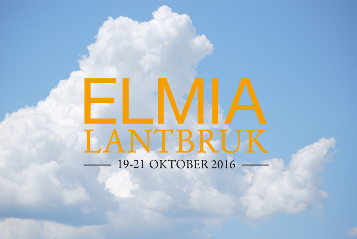 Elmia Lantbruk 19-21 oktober 2016