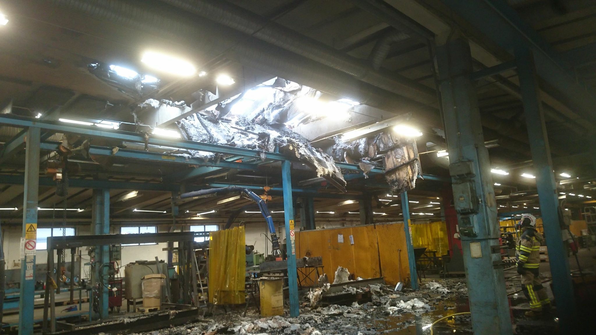 Status after the fire