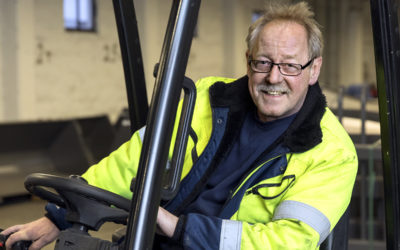 Anders har jobbat 40 år på Norje Smidesfabrik
