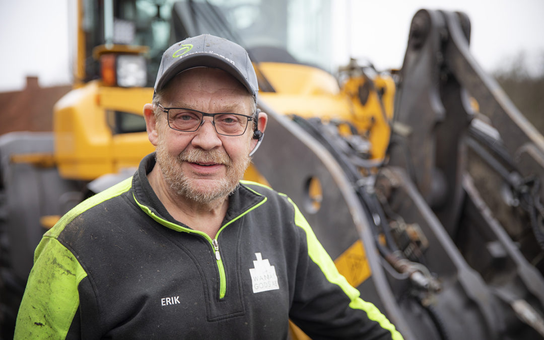 Norjes storsäckslyft effektiviserar arbetet på Wanås Gods