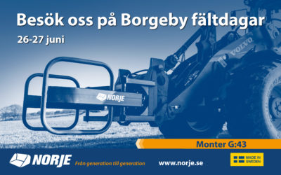 Besök oss på Borgeby fältdagar